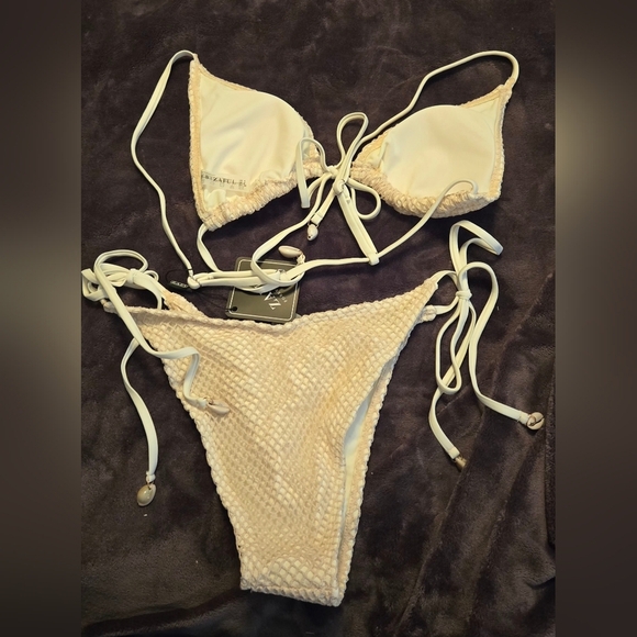 ZAFUL Triangle Fishnet Bikini #435 NWT - Picture 11 of 12